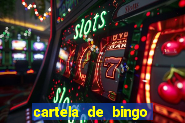 cartela de bingo 75 para imprimir